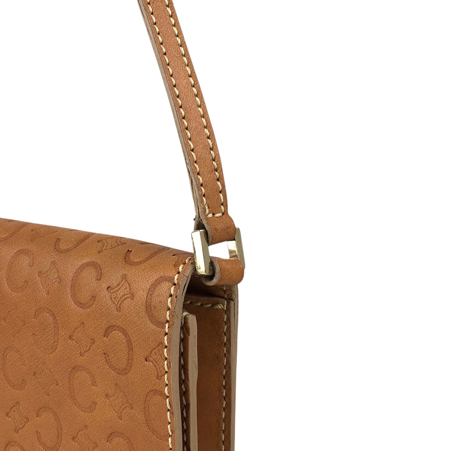 CELINE Shoulder bag Camel Vintage endhby