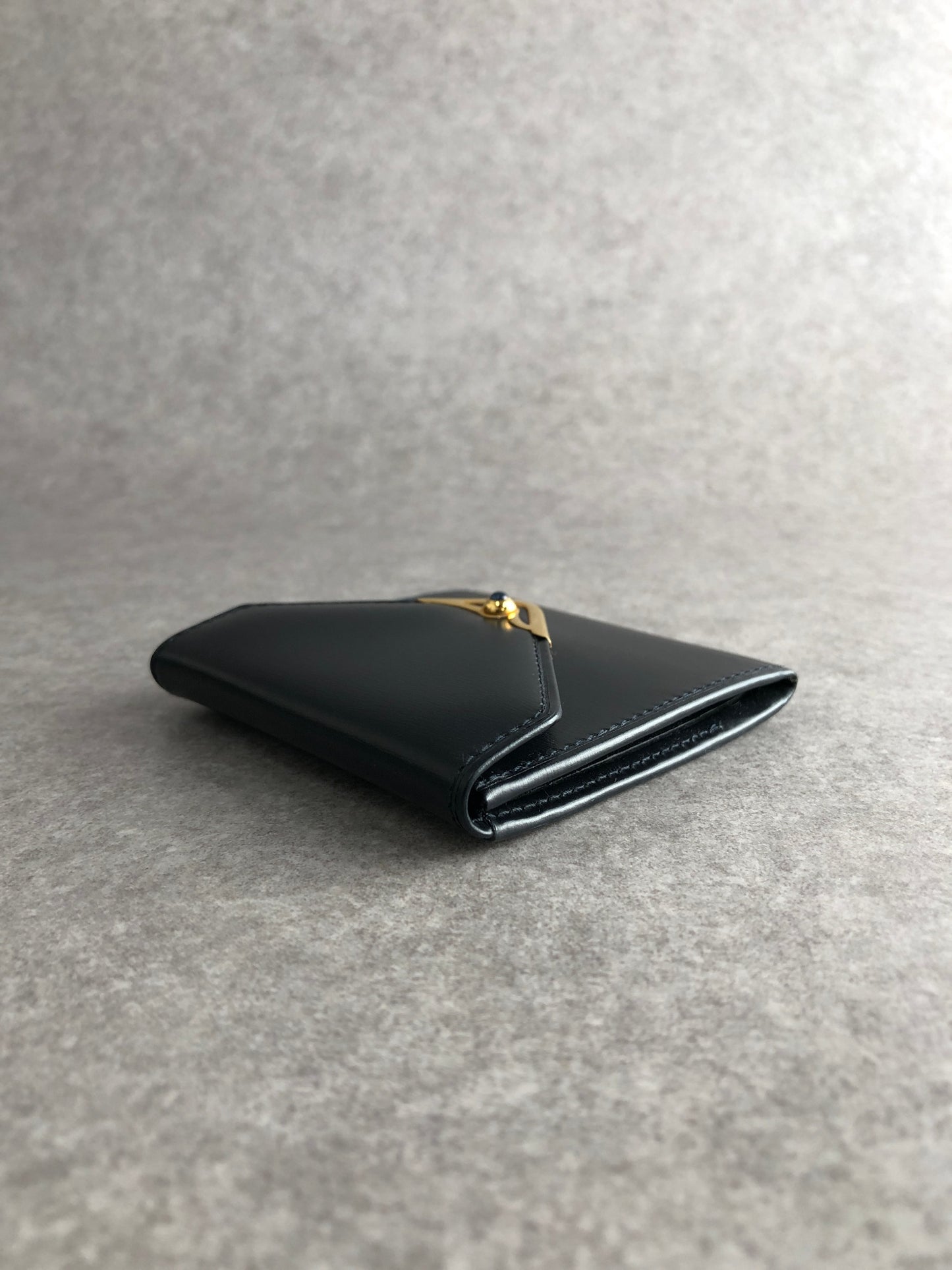 Cartier Coin Purse Black Vintage f2egru