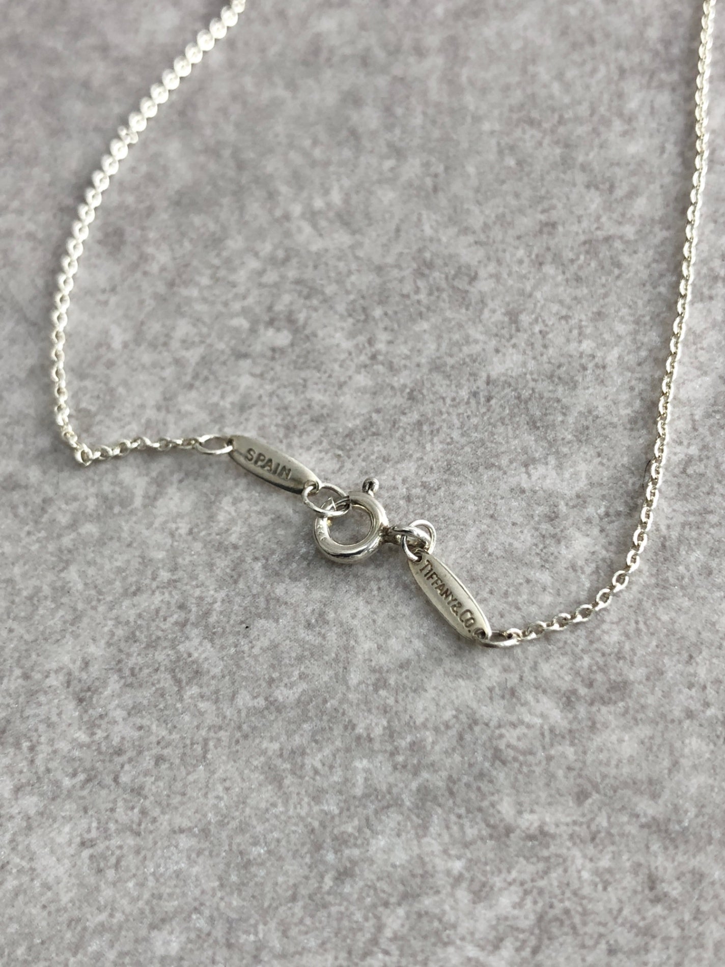 Tiffany & Co. SILVER925 Necklace Silver Vintage 56ejb4