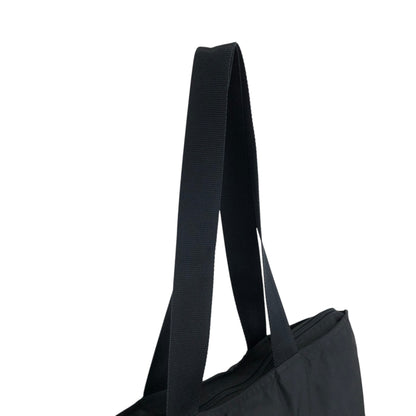 PRADA Tessuto Triangle Logo Handbag Totebag Black Vintage 6e4zku