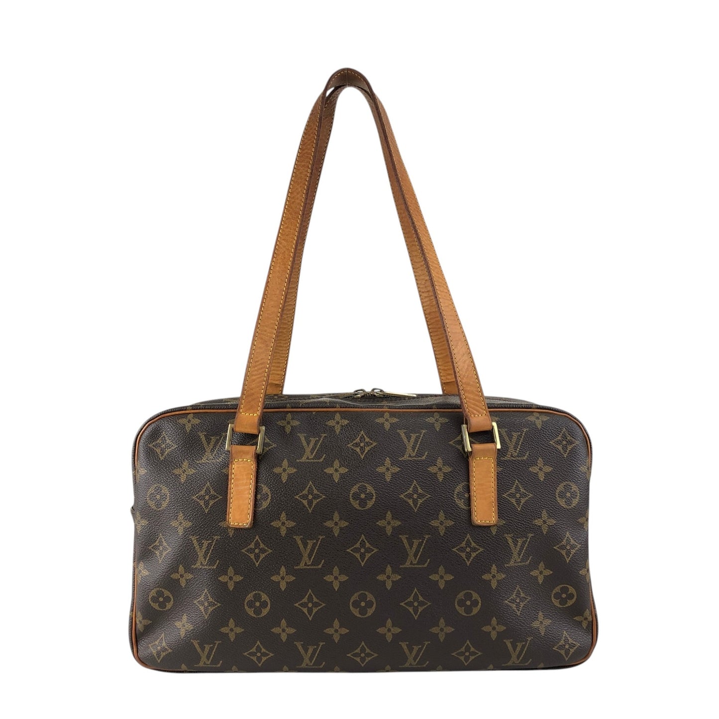 LOUIS VUITTON Monogram Totebag Brown Vintage su5r5b