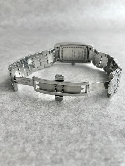 CELINE Triomphe Watch Silver Vintage 87z4zs