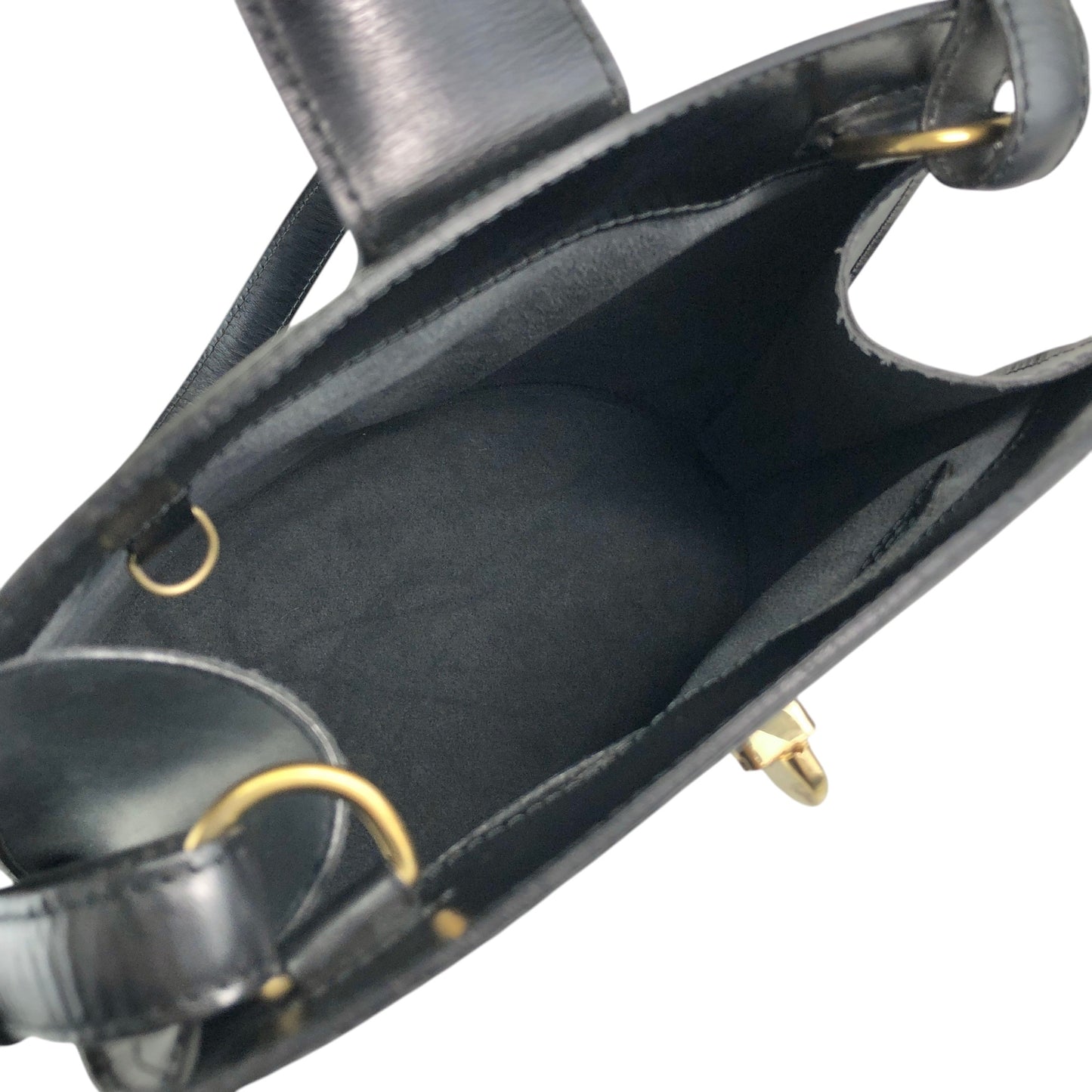 LOUIS VUITTON Epi Shoulder bag Black M52252 Vintage hcpiyg