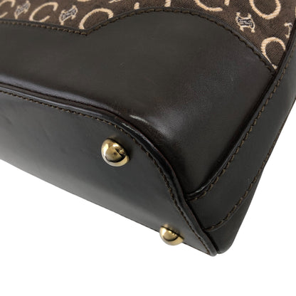CELINE Macadam Shoulder bag Brown Vintage icsj8m