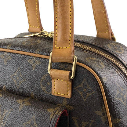 LOUIS VUITTON Monogram Handbag Brown M51161 Vintage bfxwva
