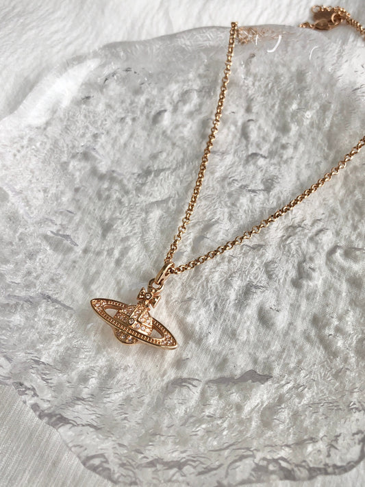 Vivienne Westwood Necklace Gold Vintage k7bady