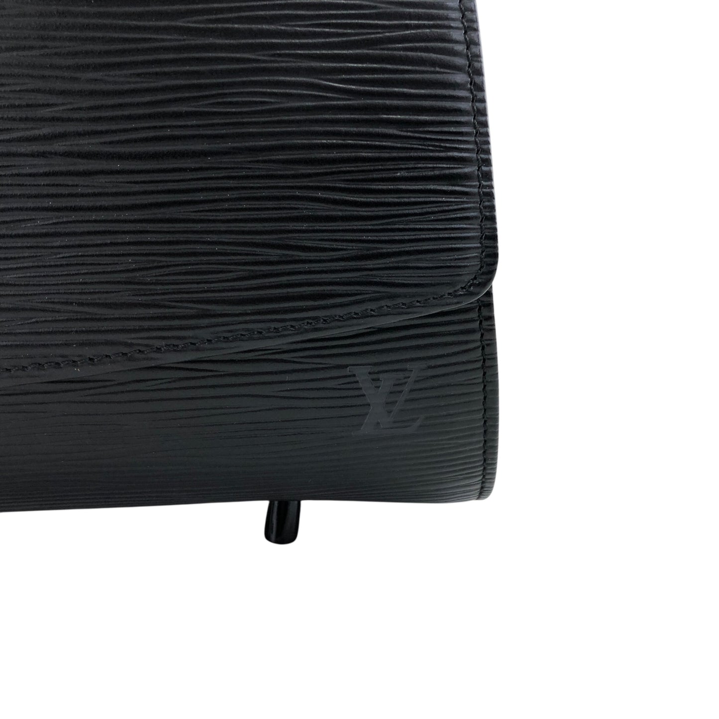 LOUIS VUITTON Epi Shoulder bag Black Vintage sm3ym8