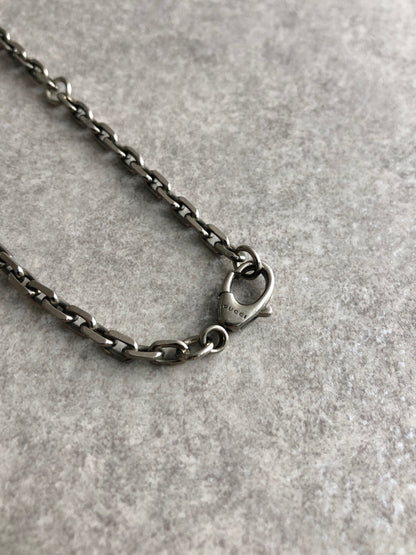 GUCCI GG SILVER925 Necklace Silver Vintage b87wbj