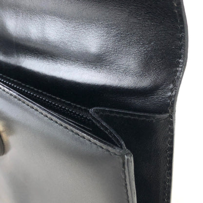 CELINE Starball  Leather Clutch bag Black Vintage g3c74j