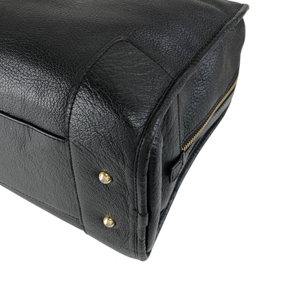 LOEWE Anagram Small Boston bag Handbag Black Vintage rtk3kf