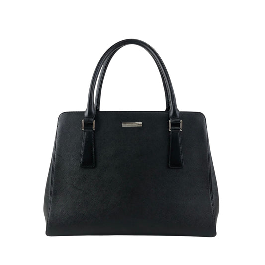 BURBERRY Logo Handbag Black Vintage jieesi