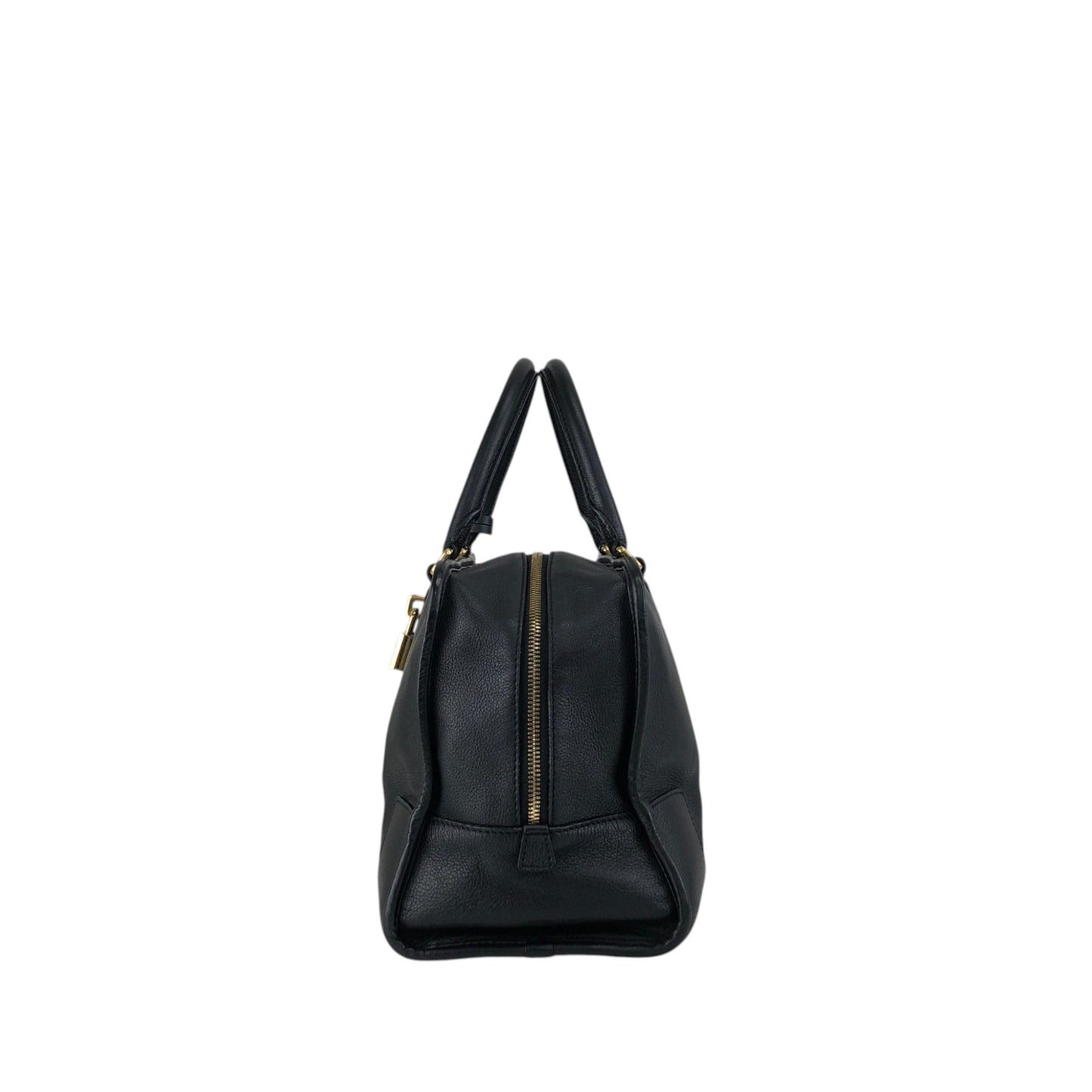 LOEWE Amazona Anagram Small Boston bag Handbag Black Vintage 8itnhz