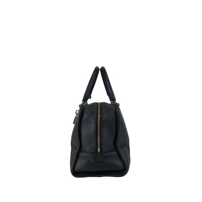 LOEWE Amazona Anagram Small Boston bag Handbag Black Vintage 8itnhz