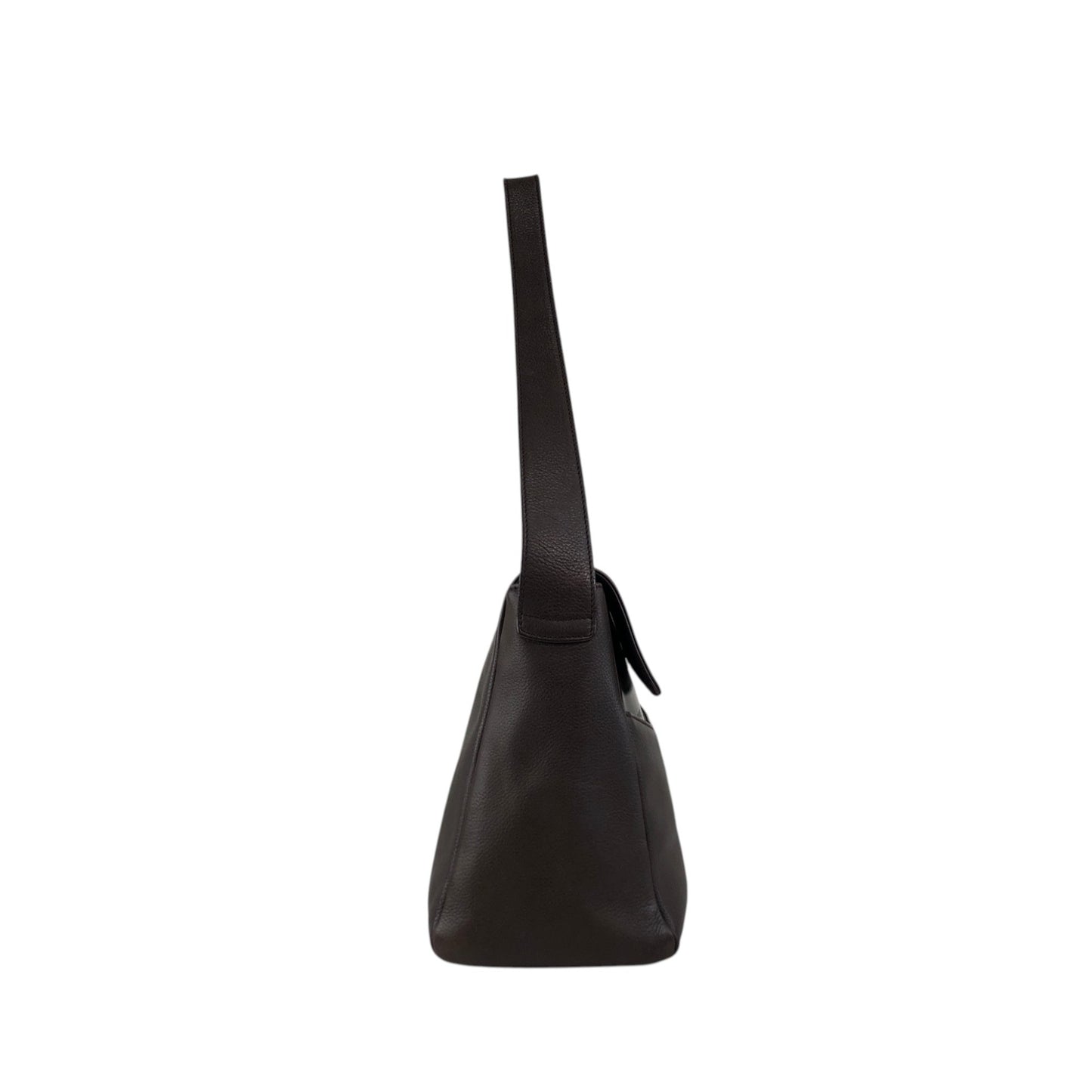 LOEWE Logo Shoulder bag Dark Brown Vintage siikib