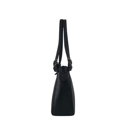 Yves Saint Laurent Logo Shoulder bag Black Vintage 2mp2vx