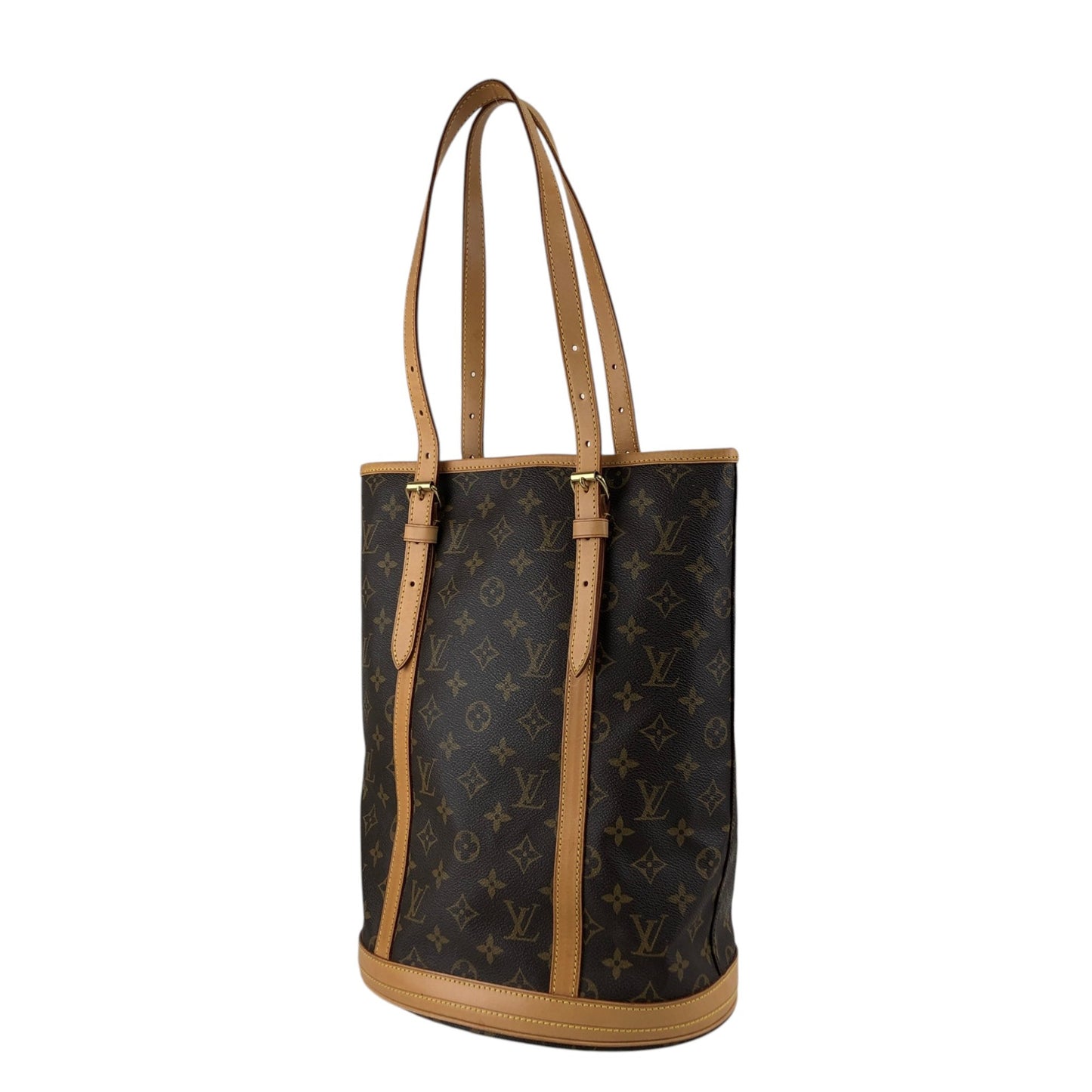 LOUIS VUITTON Monogram Totebag Brown Vintage nh8c8s