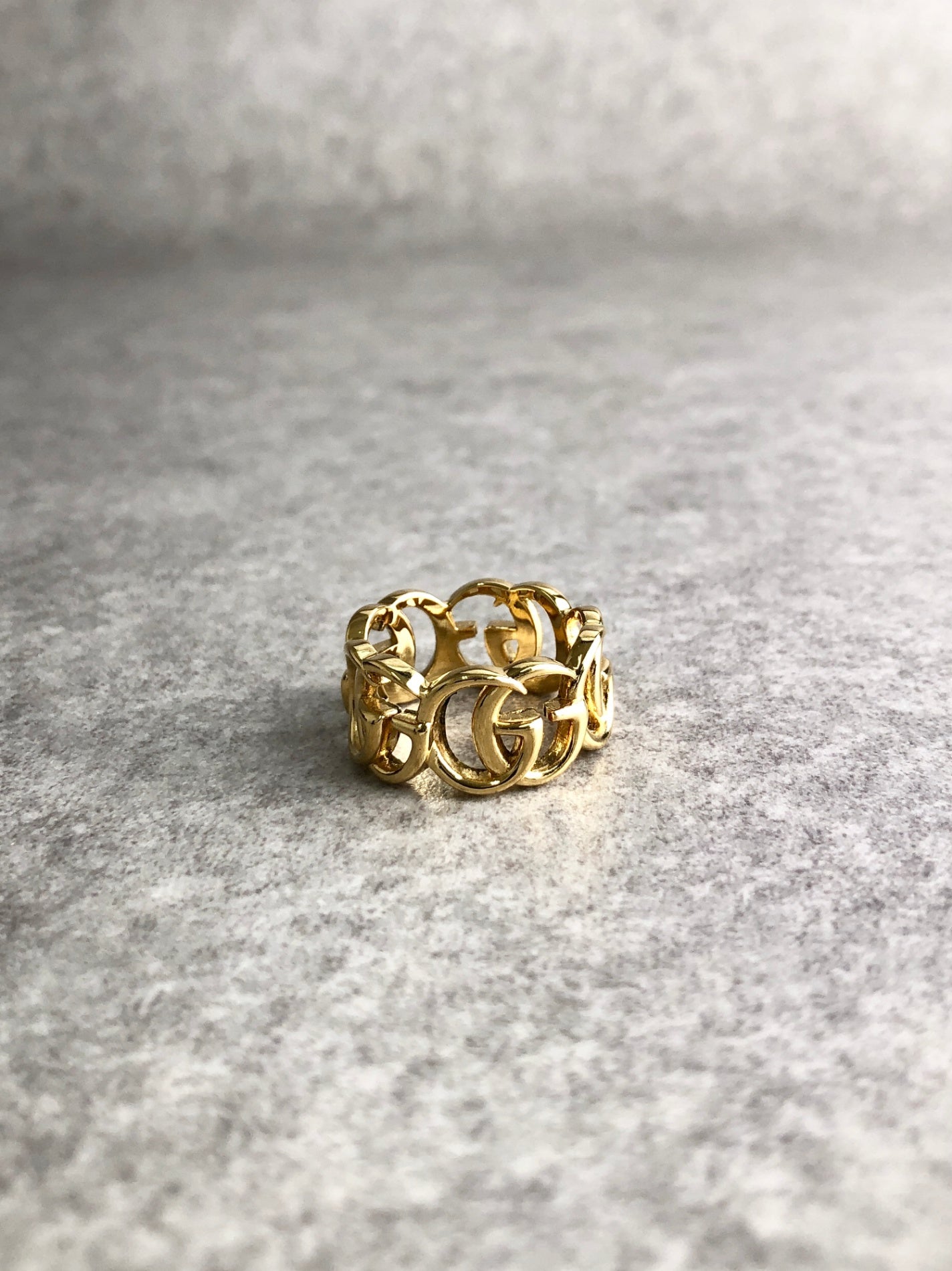 GUCCI Ring Gold Vintage berecx