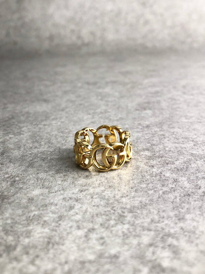 GUCCI Ring Gold Vintage berecx