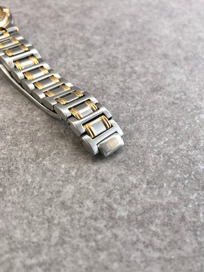 GUCCI Quartz Watch Silver×Gold 9000L Vintage hh8pxb