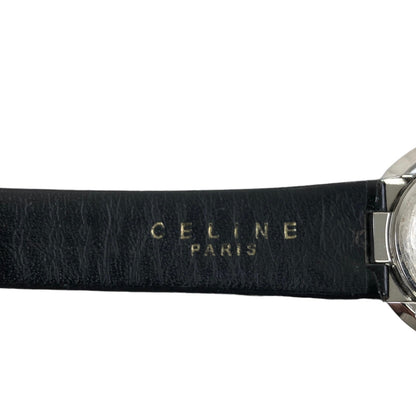 CELINE Starball Watch Silver×Black Vintage xbxspx