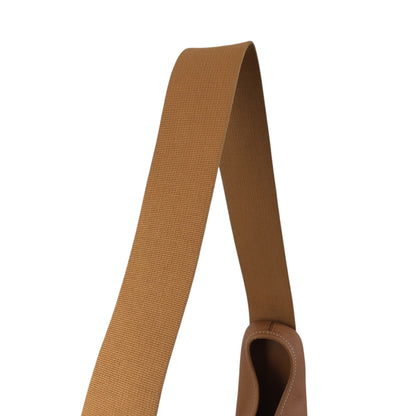 HERMES Shoulder bag Camel Vintage 7u7pah