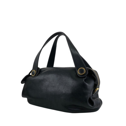 LOEWE Anagram Handbag Black Vintage x7a23e