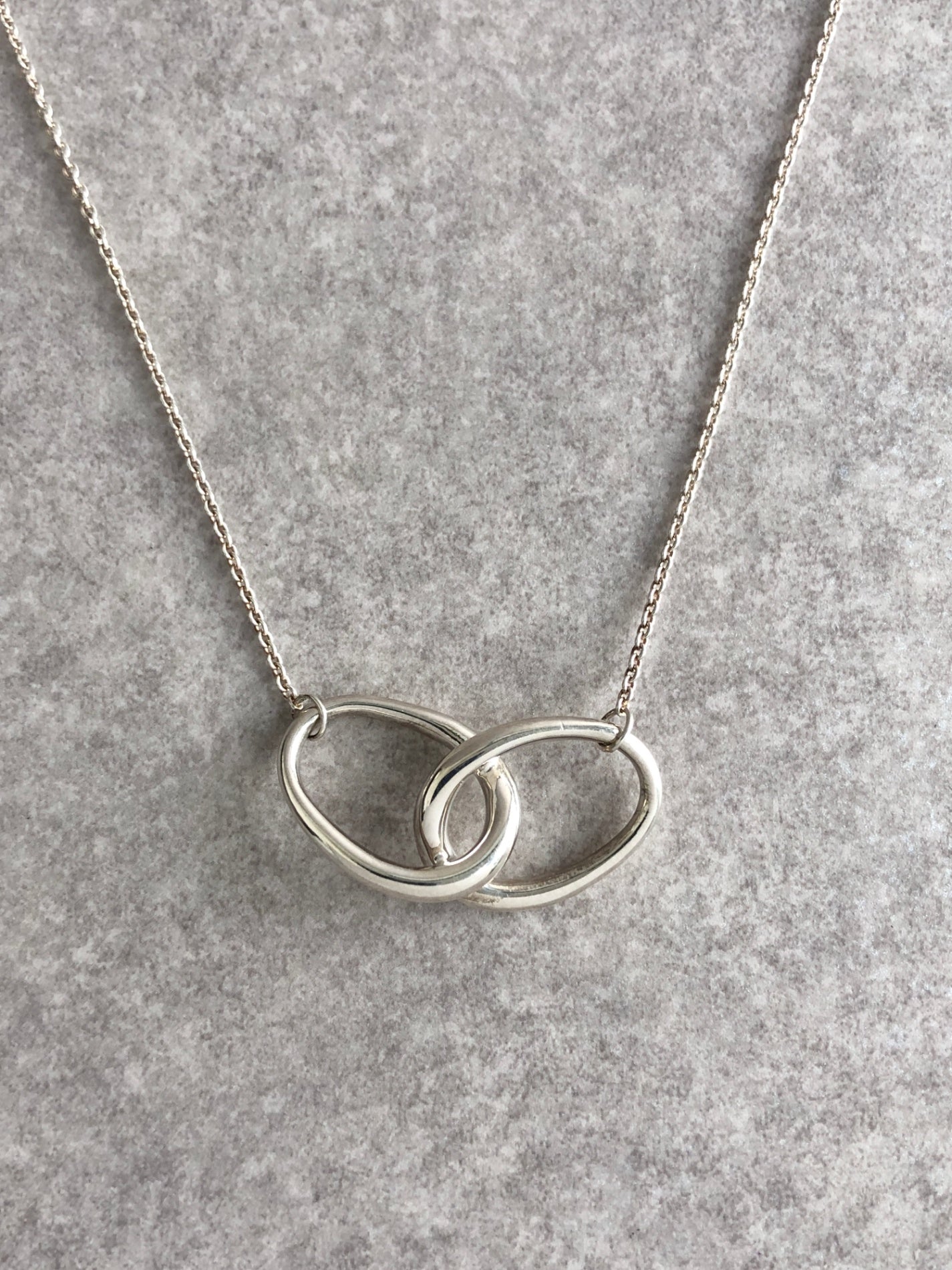 Tiffany & Co. SILVER925 Necklace Silver Vintage v3e3tx