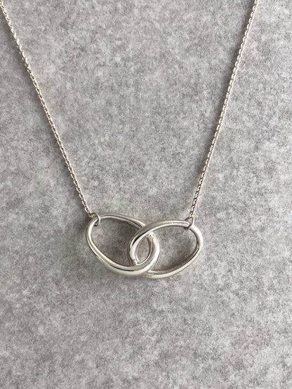 Tiffany & Co. SILVER925 Necklace Silver Vintage v3e3tx