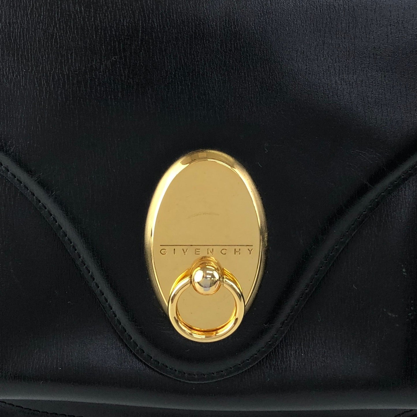 GIVENCHY Handbag Black Vintage vaswcb