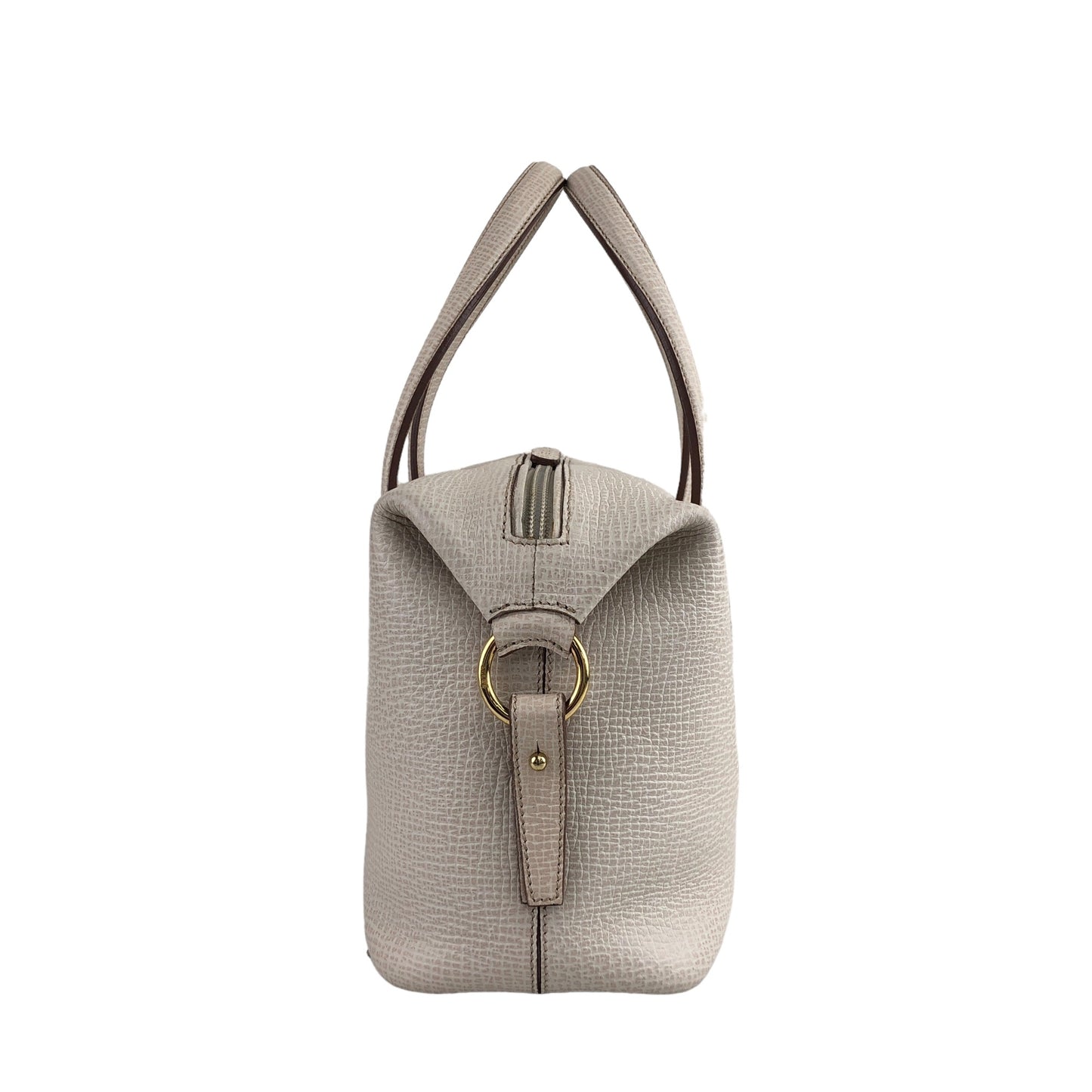 LOEWE Logo Handbag Ivory Vintage caebiw