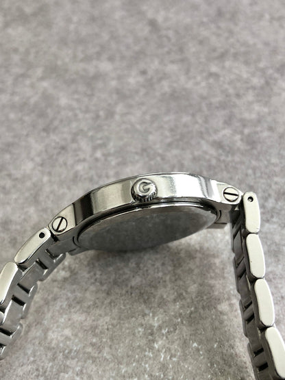 GUCCI Quartz Watch Silver 8900M Vintage bdju4h