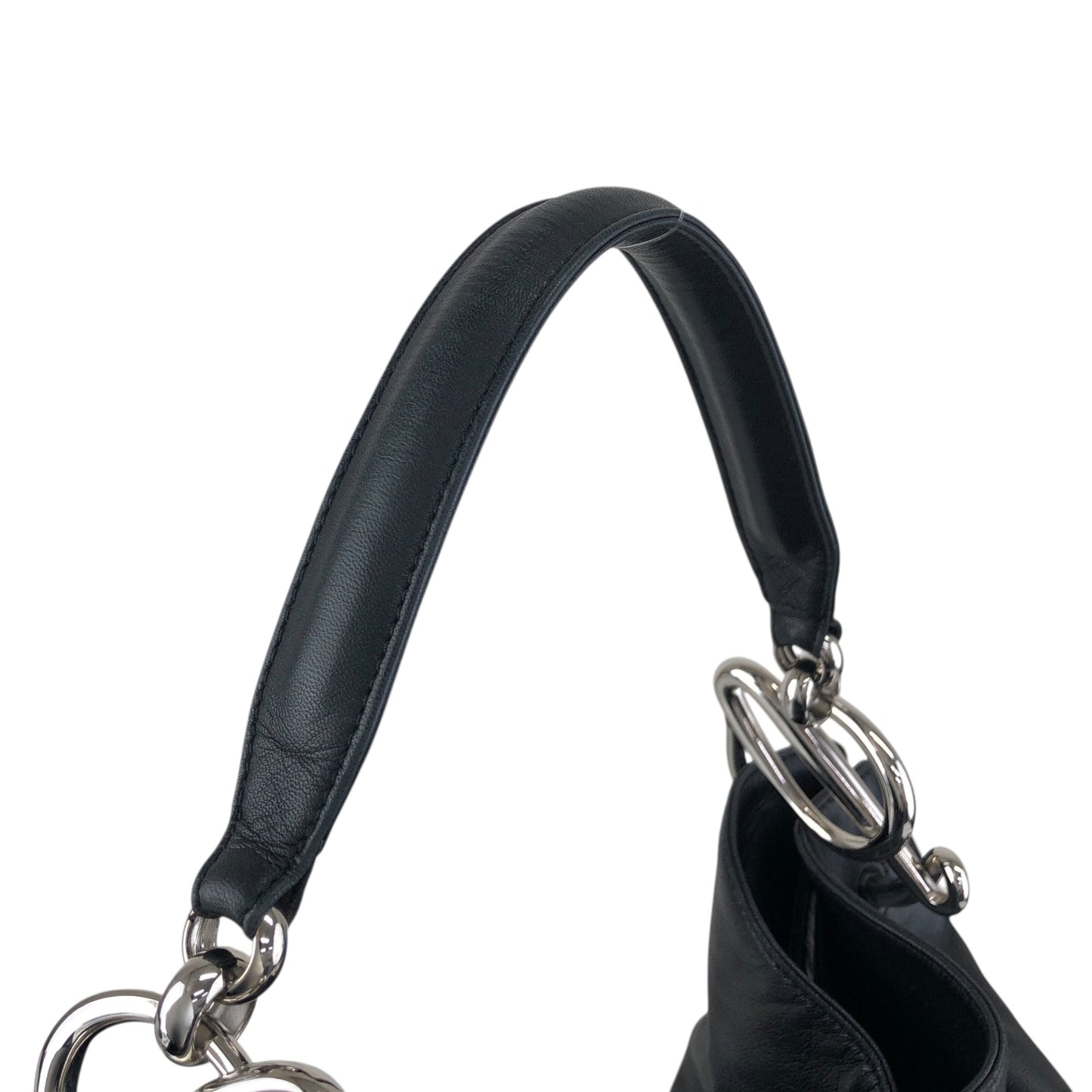 LOEWE Shoulder bag Hobobag Black Vintage a5i6ns