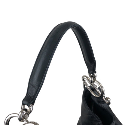 LOEWE Shoulder bag Hobobag Black Vintage a5i6ns