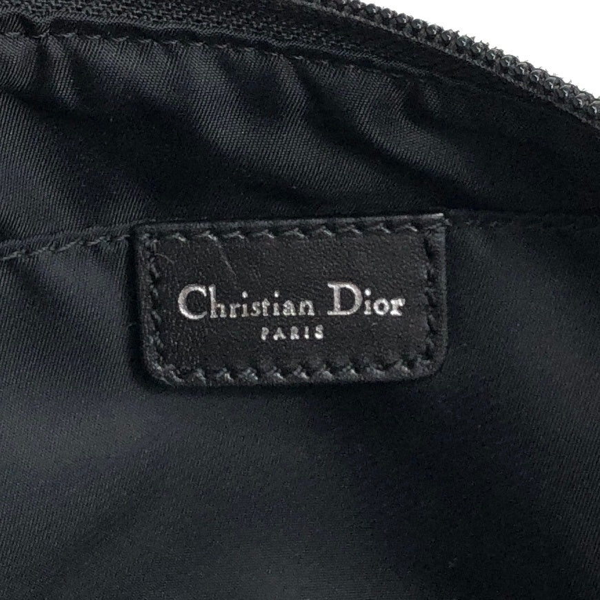 Christian Dior Trotter Shoulder bag Black Vintage 4z8a8p