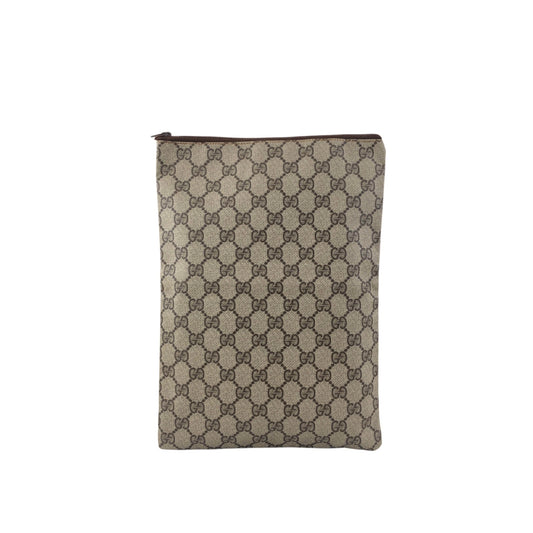 GUCCI GG Pattern Clutch bag Beige Vintage sjn56b