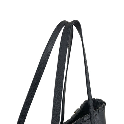 GUCCI Bamboo Totebag Black Vintage 5j436w