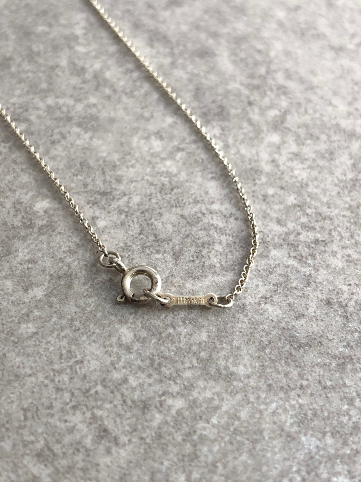 Tiffany & Co. SILVER925 Necklace Silver Vintage tt6fbu