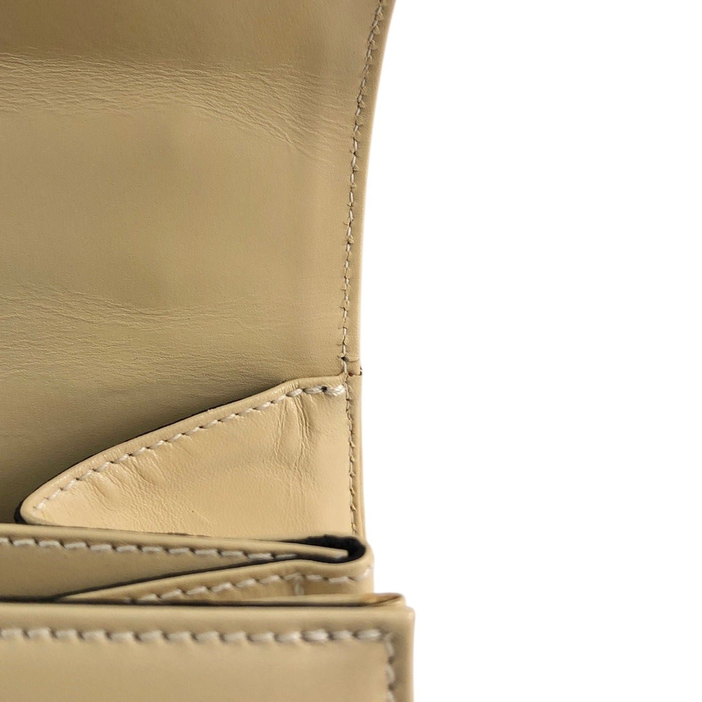 Salvatore Ferragamo Gancini Two-way Small Handbag Shoulder bag Beige Vintage xcu7ry
