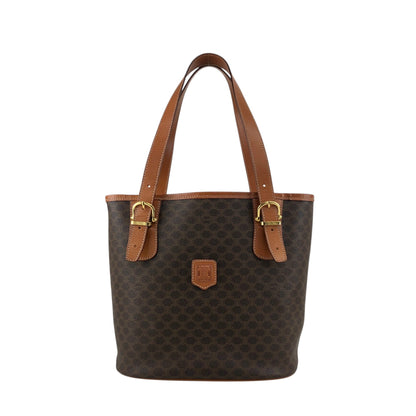 CELINE Macadam Blason Totebag Brown Vintage 2d6sne