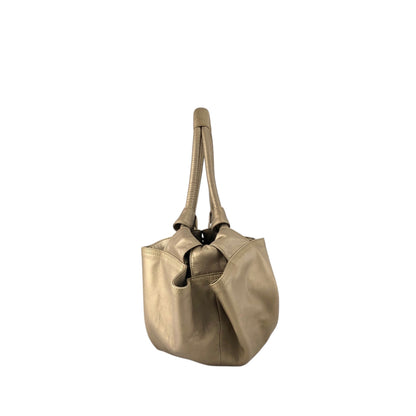 LOEWE Anagram Handbag Gold Vintage ybf3f8