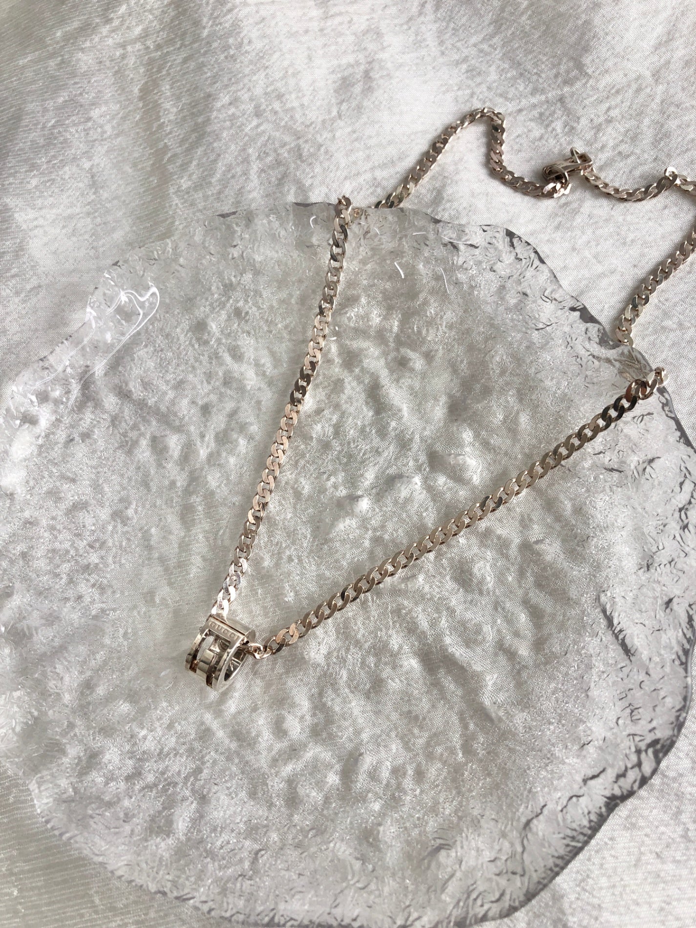 GUCCI SILVER925 Necklace Silver Vintage dvswtx