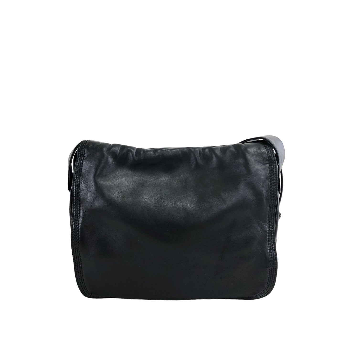 LOEWE Anagram Shoulder bag Black Vintage yw3bd2