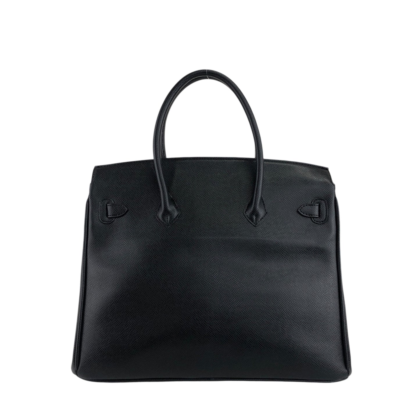 Yves Saint Laurent Turn Lock Handbag Black Vintage 74yryb