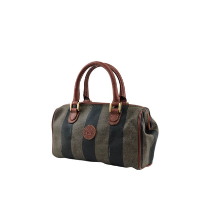 FENDI Pecan Two-way Small Boston bag Shoulder bag Brown Vintage xg8eaz