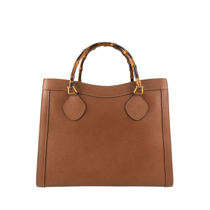 GUCCI Bamboo Handbag Brown Vintage  mxx3h2