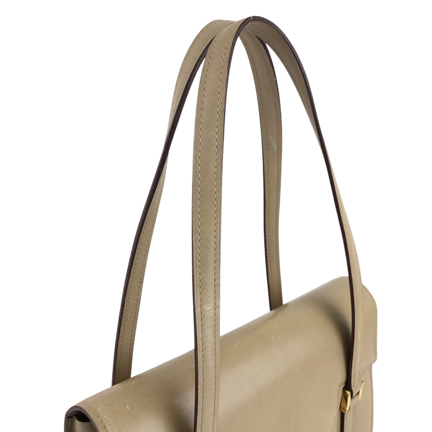 CELINE Starball Shoulder bag Totebag Beige Vintage p4tfb3