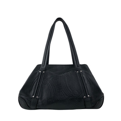 CELINE Blason Totebag Black Vintage si5ave