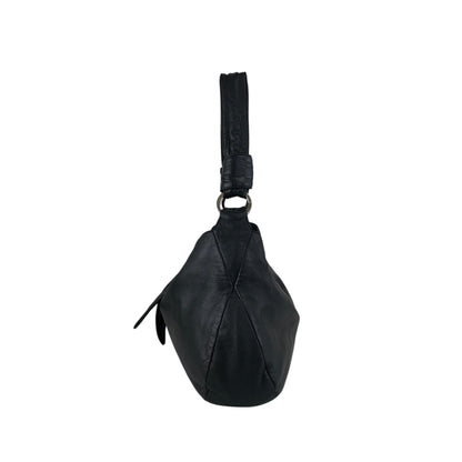 LOEWE Anagram Shoulder bag Hobobag Black Vintage 4gd3uv