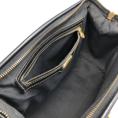 FENDI Pecan Two-way Small Boston bag Shoulder bag Brown×Black Vintage gyzceb