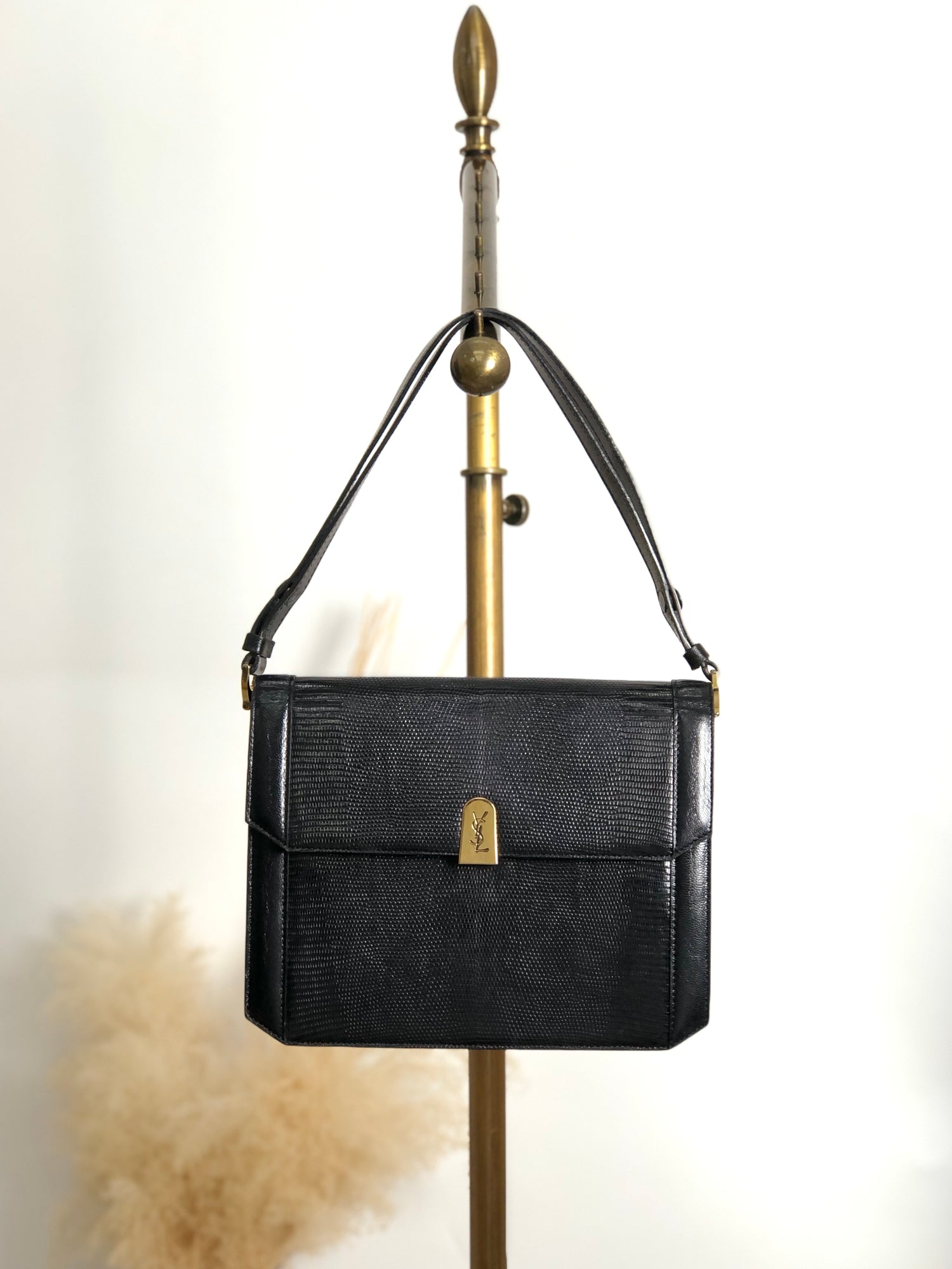 YSL ヴィンテージ　レザー バッグ Vintage Yves Saint Laurent | VintageShop solo